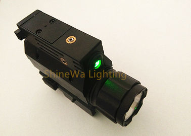 Lampe-torche tactique de 500 lumens avec la vue verte de laser pour les pistolets IP64 imperméables