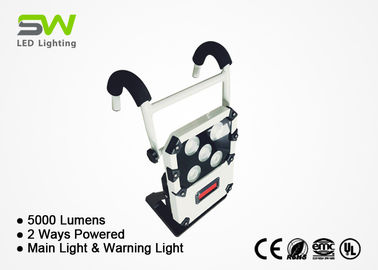 C.A. mené rechargeable portatif de lumière d'inondation d'OEM et Li - lumens à piles d'ion 5000