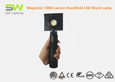 Lumière menée rechargeable portative mince de travail, poignée magnétique de saut de lumière de travail anti-