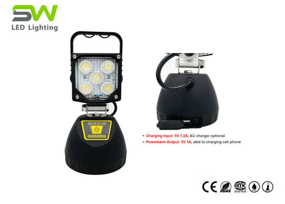 base magnétique légère LED de travail imperméable de 15W pour l'utilisation extérieure