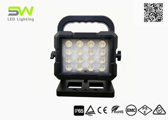 IP65 6500 Lumens Lumière de travail d'urgence rechargeable sur chantier