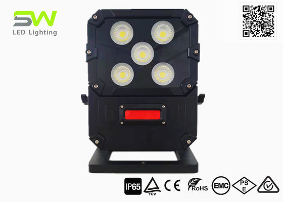 100W lithium portatif de lumières d'inondation des lumens LED de l'ÉPI LED 5000 à piles