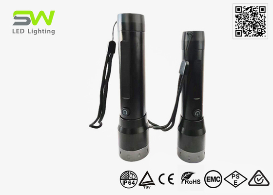 Type C lampe de poche réglable de 1000 lumens rechargeable avec mode clignotant