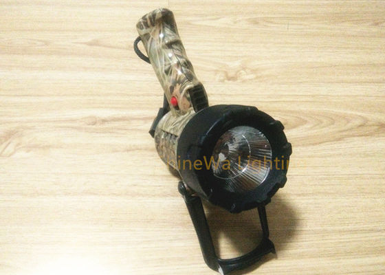 Projecteur de recherche portatif rechargeable à luminescence nocturne pour la lutte contre l'incendie et le sauvetage, étanche IP66