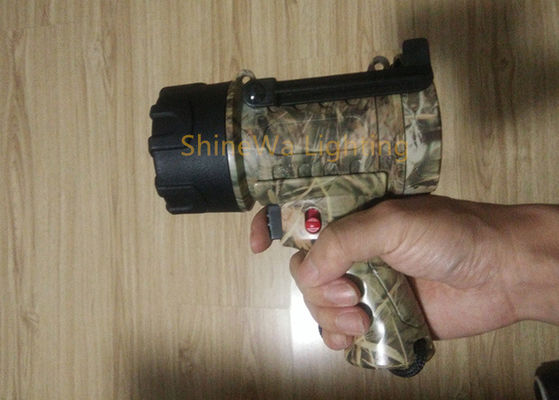 Projecteur de recherche portatif rechargeable à luminescence nocturne pour la lutte contre l'incendie et le sauvetage, étanche IP66