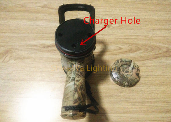 Projecteur de recherche portatif rechargeable à luminescence nocturne pour la lutte contre l'incendie et le sauvetage, étanche IP66