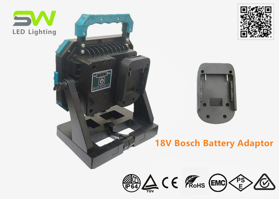 Puissance élevée 60W LED Travail à la main Lumière trépied monté 18V batterie d'outil électrique