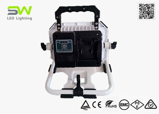 100W 10000 Lumens 18V Power Tool Battery Powered Work Light With Metal Stand