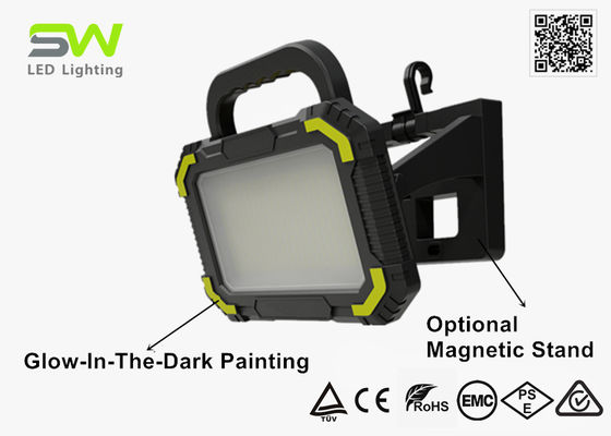 Lumière de travail portable de 18 V avec température de couleur réglable sans pas