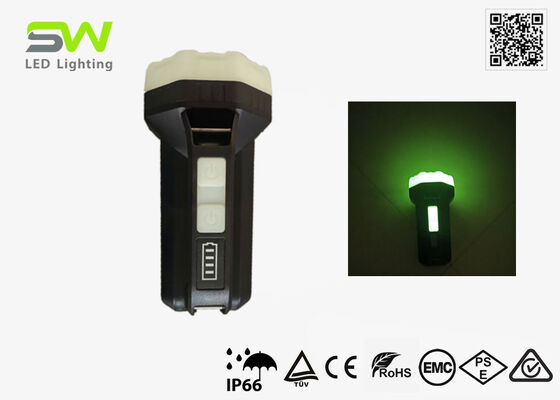 Projecteur de recherche portatif rechargeable à luminescence nocturne pour la lutte contre l'incendie et le sauvetage, étanche IP66