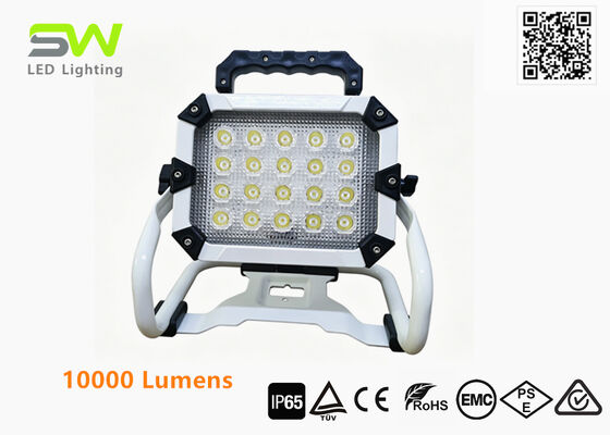 10000 lumens IP65 Portatif LED de lumière d'inondation rechargeable pour le sauvetage sur site