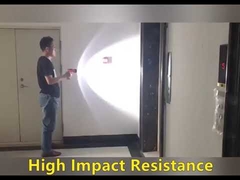 Projecteur LED rechargeable 600 mètres, 800 lumens, poignée pistolet portable, 3,5-4,5 heures