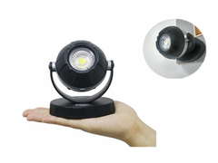 10W 1000 lumens Lumière de travail rechargeable à rotation flexible support magnétique