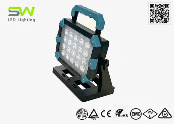 Puissance élevée 60W LED Travail à la main Lumière trépied monté 18V batterie d'outil électrique